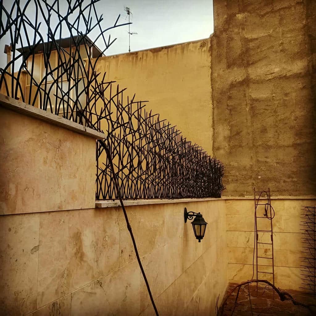 حفاظ شاخ گوزنی با میلگرد مقاوم و محکم
