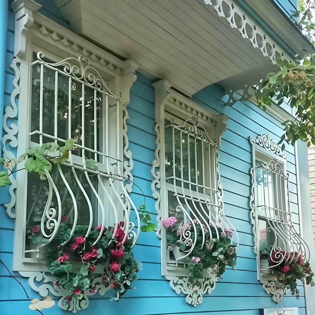 حفاظ پنجره فلزی ایمن برای محافظت از پنجره‌های قابل دسترس
