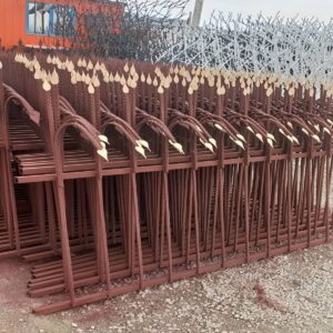 حفاظ سرنیزه ای فلزی با نوک تیز بازدارنده