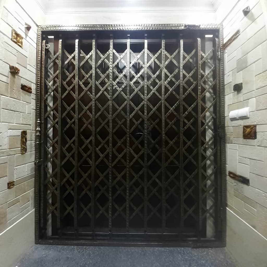 13 طرح درب آکاردئونی پنج گل دوبل