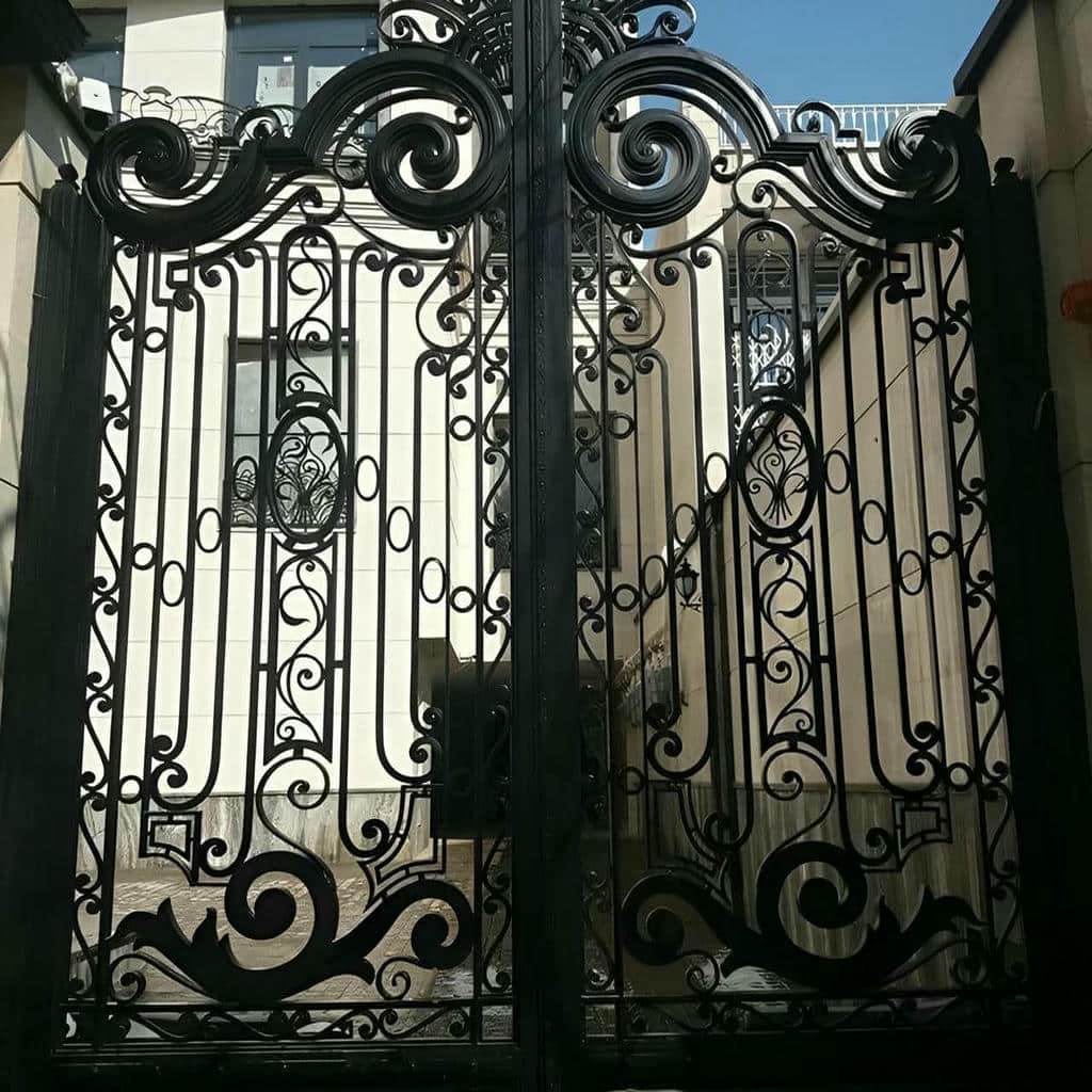 درب حیاط شاسی سنگین با مشاوره انتخاب مدل