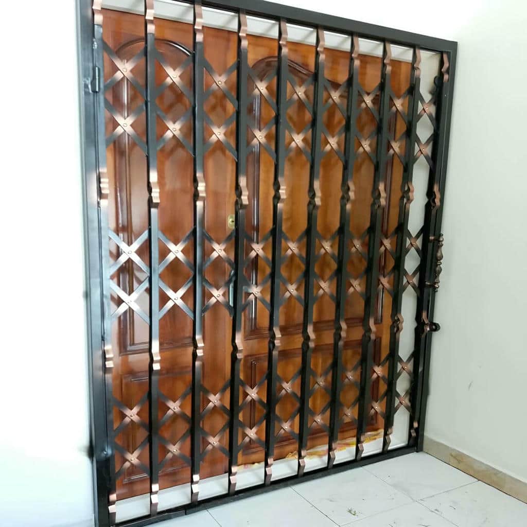 10 طرح درب آکاردئونی ضد سرقت آپارتمان