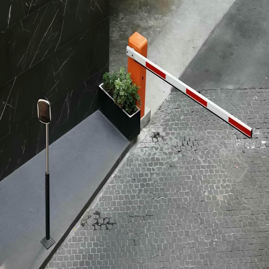 سفارش راهبند تلسکوپی مسیر باریک با بوم جمع شونده