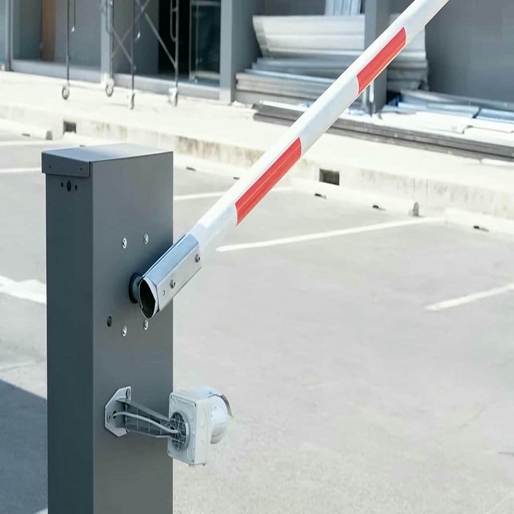 خدمات راهبند بازویی LED دار با کنترلر نور هوشمند