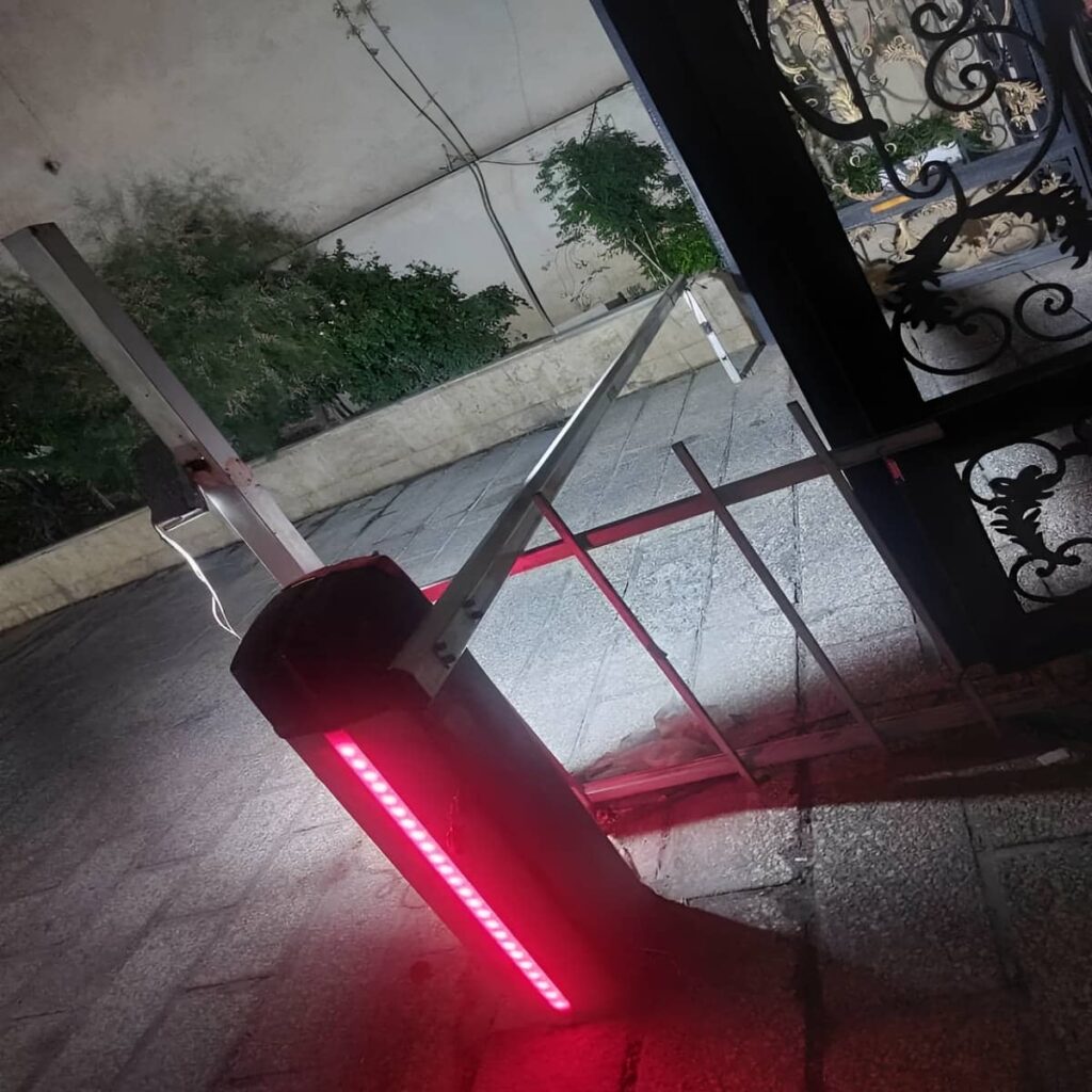راهبند زنجیری محوطه باز با زنجیر فولادی