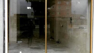 6 نمونه درب اتوماتیک شیشه ای هتل لابی