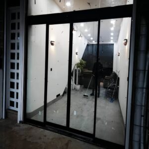 13 مدل درب اتوماتیک شیشه ای بانک کنترل ورود