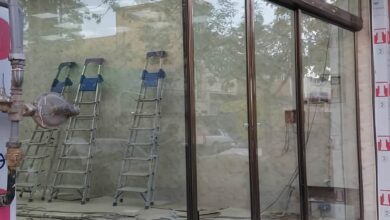 13 مدل درب اتوماتیک شیشه ای فریم دار آلومینیوم