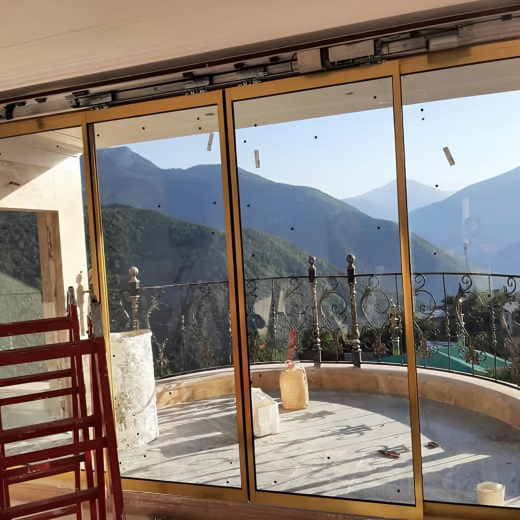 سنسور درب شیشه ای حرکتی ترکیبی برای تشخیص حرکت و حضور