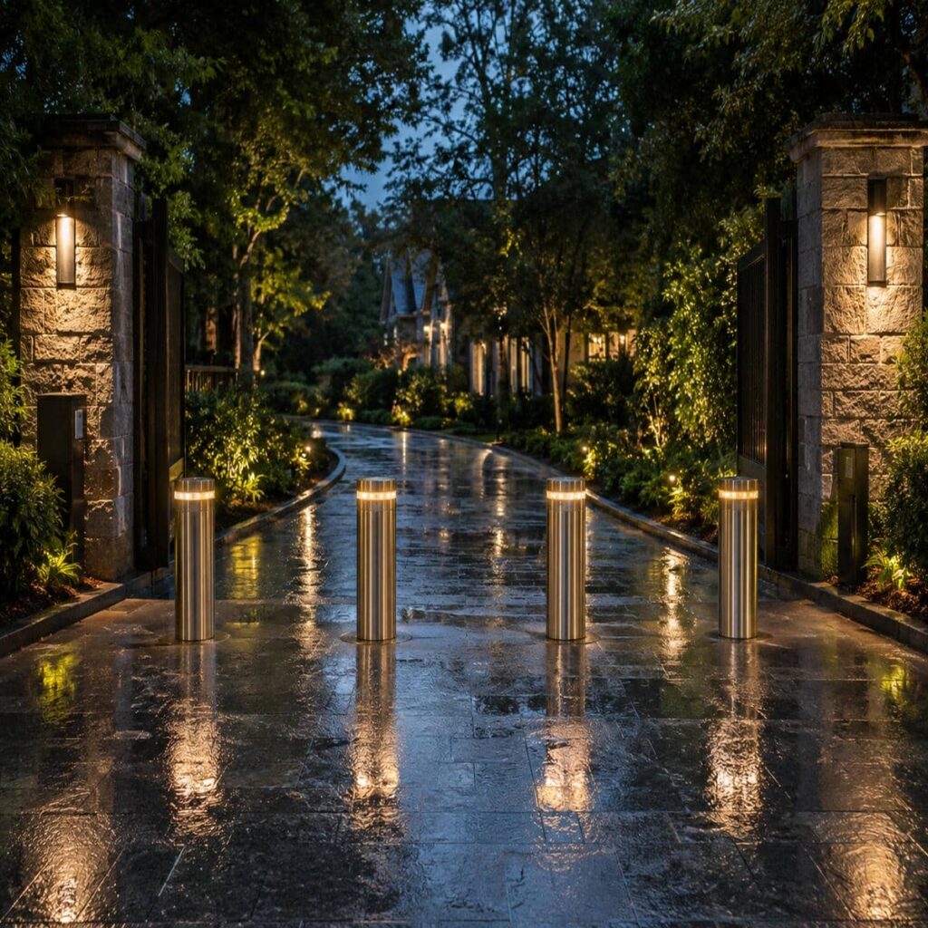 14 مدل راهبند ستونی بولارد امنیتی