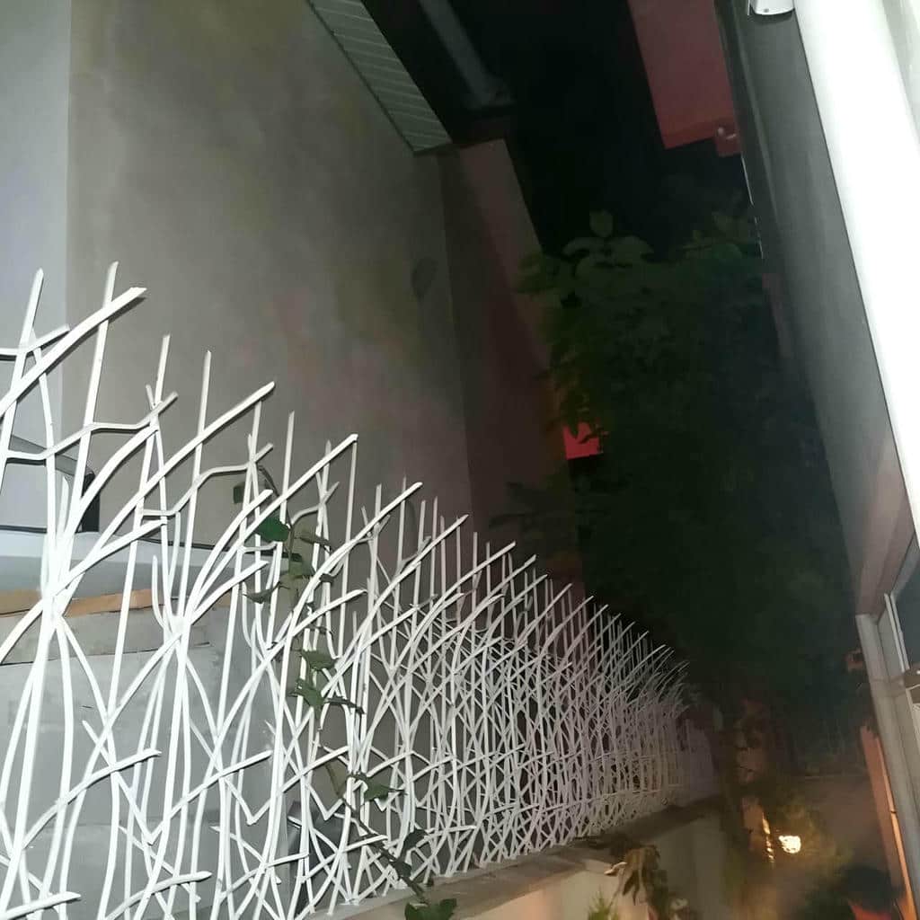 سفارش حفاظ دیوار شاخ گوزنی با میلگرد خمکاری دقیق
