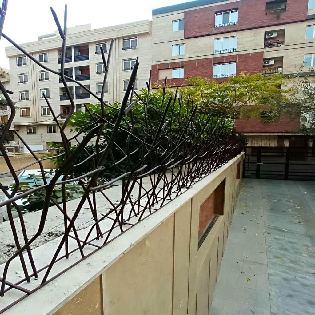 خدمات نصب حفاظ دیوار با میلگرد آجدار با بررسی زیرسازی