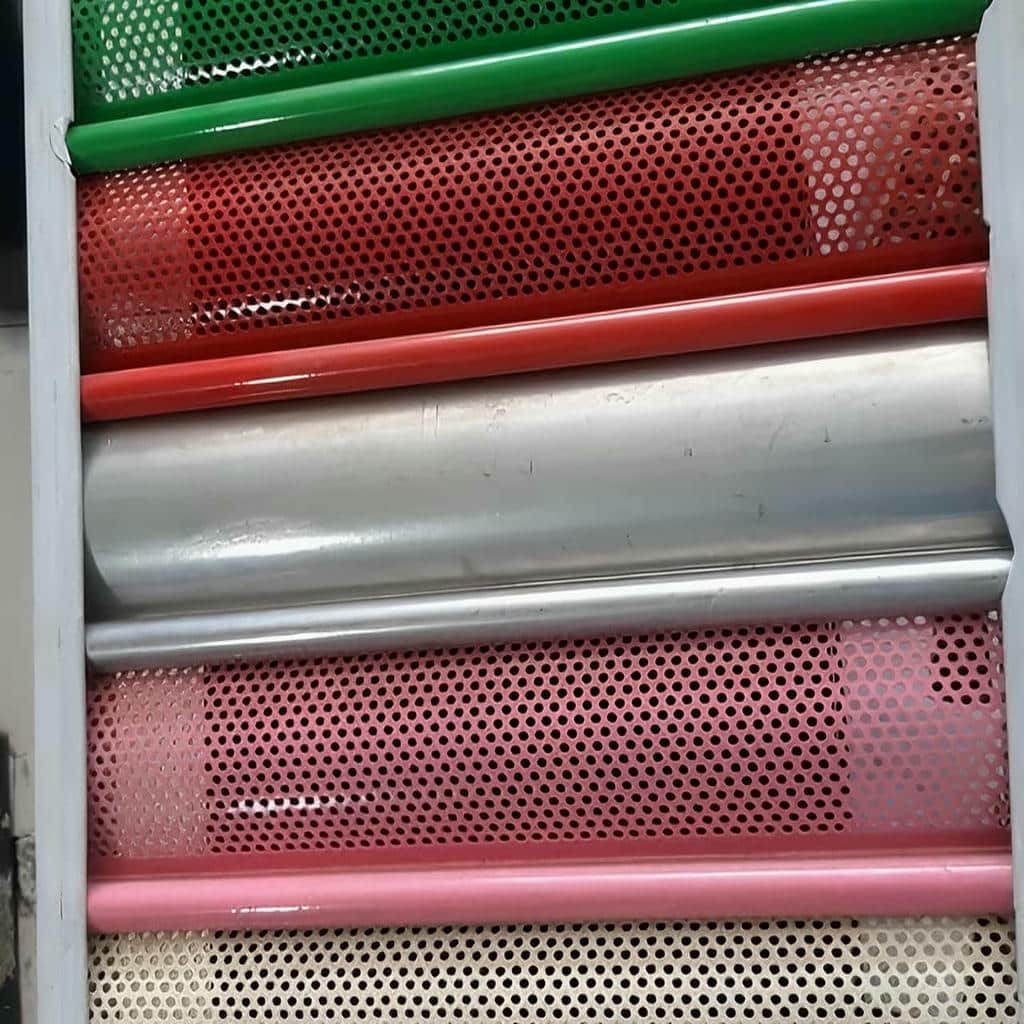 اجرای کرکره برقی تیغه پانچ با شفت متناسب