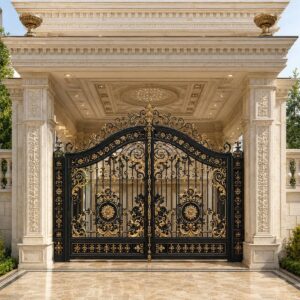 7 طرح درب حیاط ورق پانچ