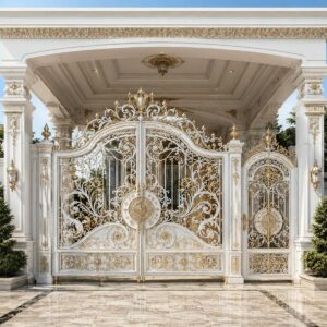 12 نمونه درب حیاط ورودی جنوبی