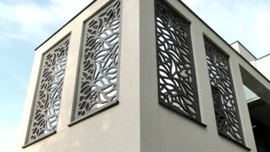 7 طرح حفاظ پنجره طرح دار لیزری