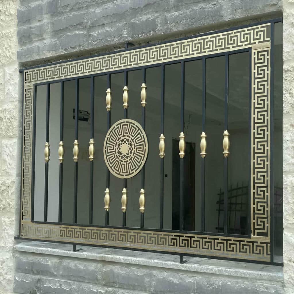تولید حفاظ پنجره دوجداره ضد سرقت با پوشش مقاوم