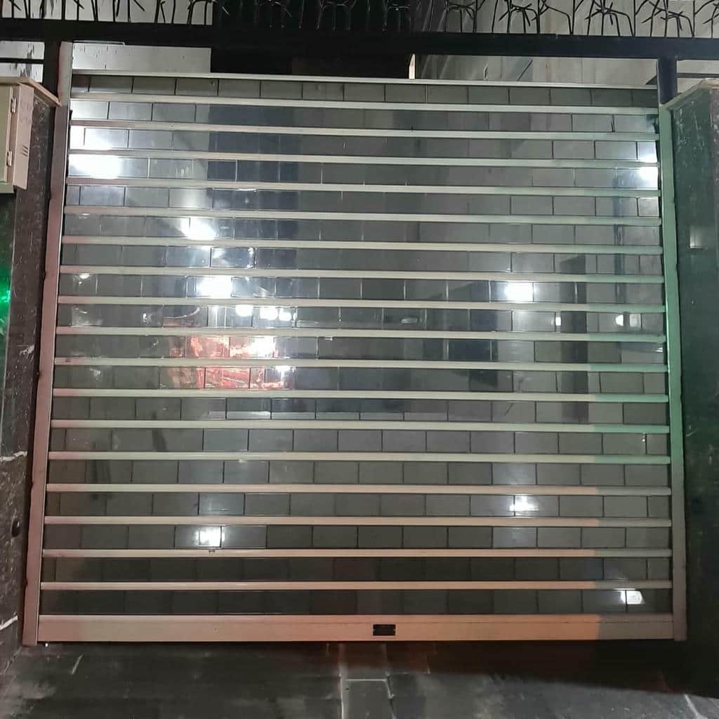 6 مدل کرکره برقی مدرن نمای تجاری