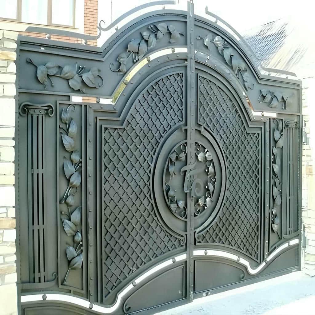 درب پانل دار افقی با طراحی مدرن