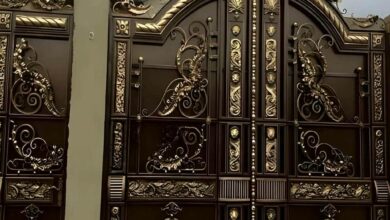 14 مدل درب پارکینگ لوکس ورودی ویلا