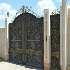 9 مدل درب ورودی باغ ویلایی