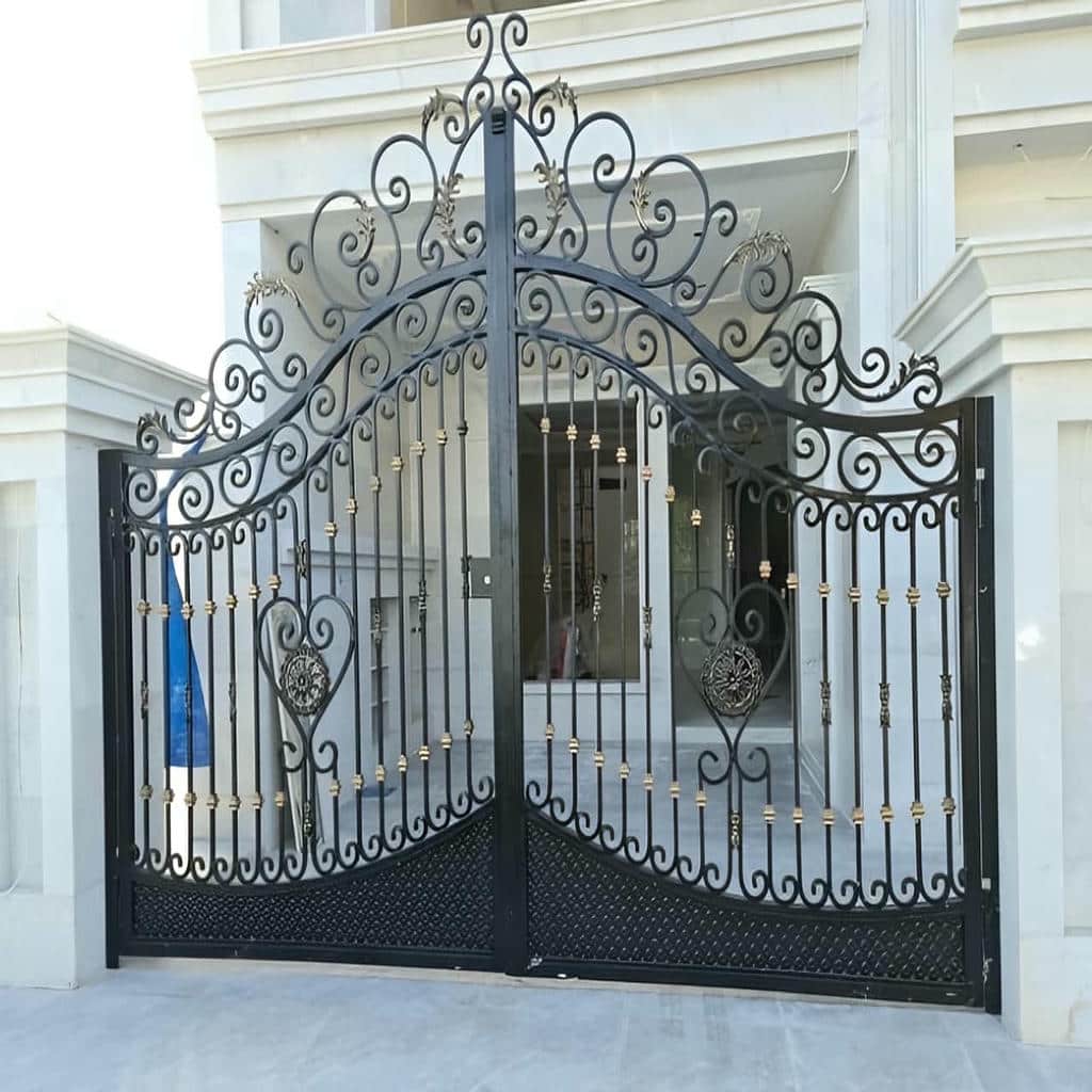 خرید درب باغی ویلایی فرفورژه با مشاوره پیش از ساخت