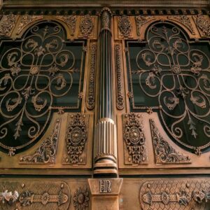 8 مدل درب حیاط CNC پنل مشبک