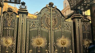 7 مدل درب پارکینگ شاسی فلزی تقویت شده