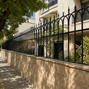 12 طرح حفاظ دیوار سیم خاردار ترکیبی