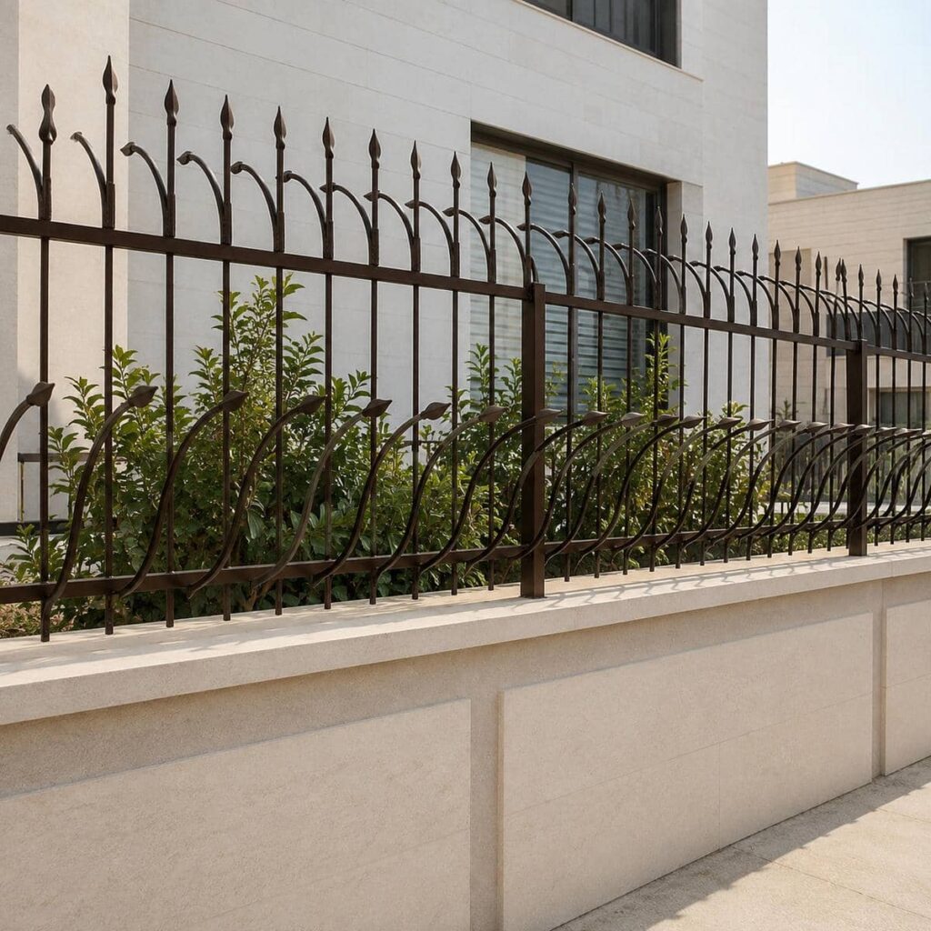 قیمت حفاظ دیوار سیم خاردار ترکیبی بر اساس مشخصات فنی