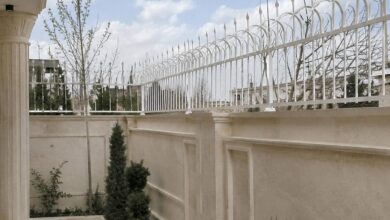 7 مدل حفاظ روی دیوار باغ محوطه