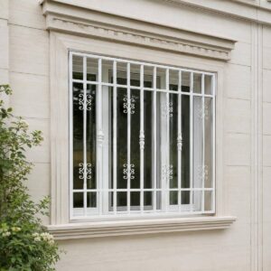 10 مدل حفاظ پنجره ویلایی نمای باغ