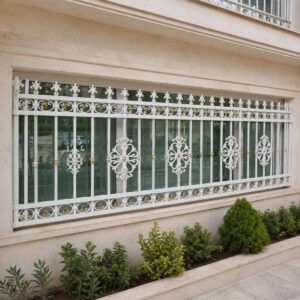 8 مدل حفاظ پنجره رنگی کوره ای