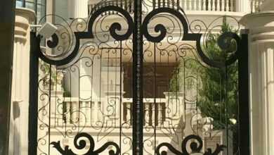 11 مدل درب حیاط شاسی سنگین