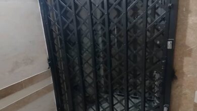 حفاظ درب ورودی سفارشی فلزی لوکس