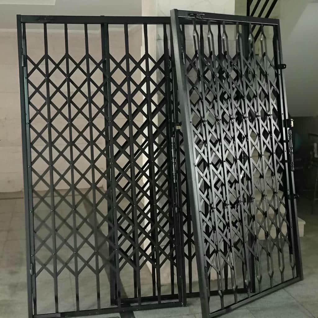حفاظ آکاردئونی ورودی با ساختار لولایی