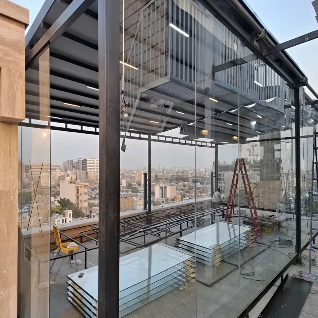 سقف تاشو فضای باز