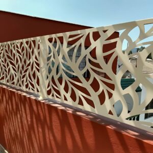 نرده چوبی راه پله کلاسیک