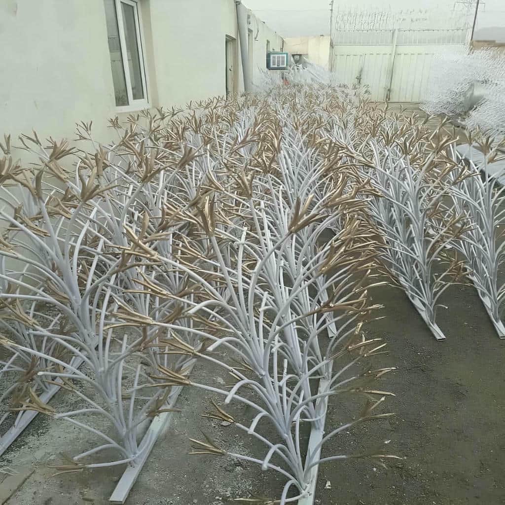 نرده حفاظ دیوار با فرم تزئینی