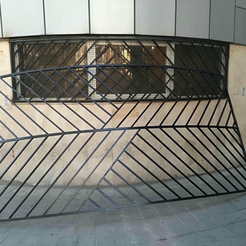 حفاظ پنجره آهنی با طراحی مقاوم