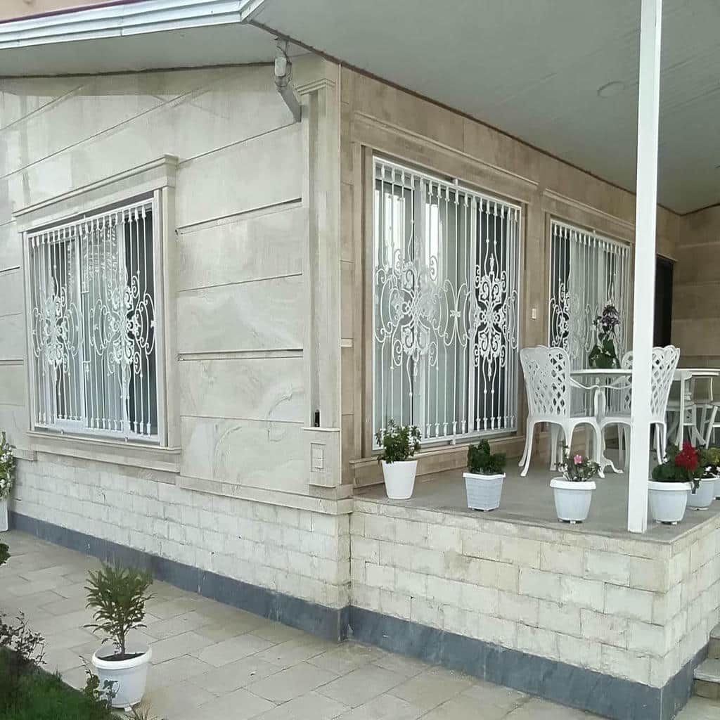 نرده پنجره پروفیلی مقاوم