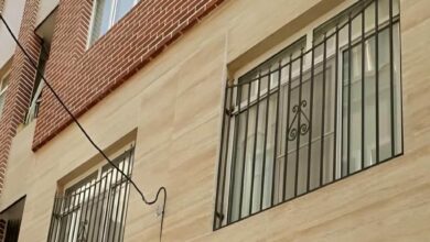 حفاظ پنجره آهنی سفارشی بزرگ