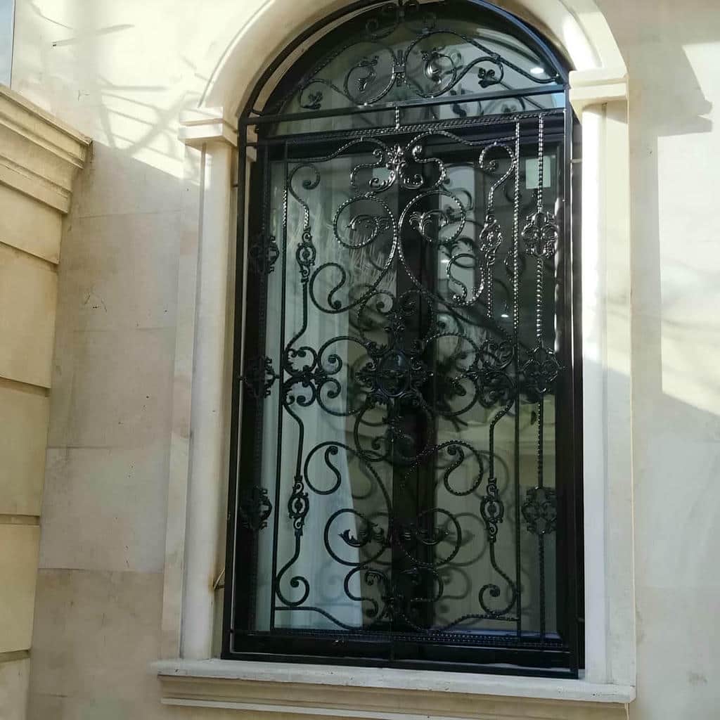نرده پنجره فلزی مقاوم