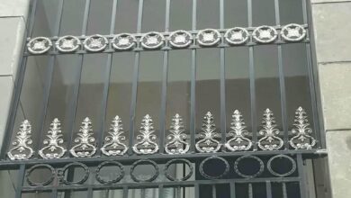 حفاظ پنجره آهنی ساختمان مسکونی