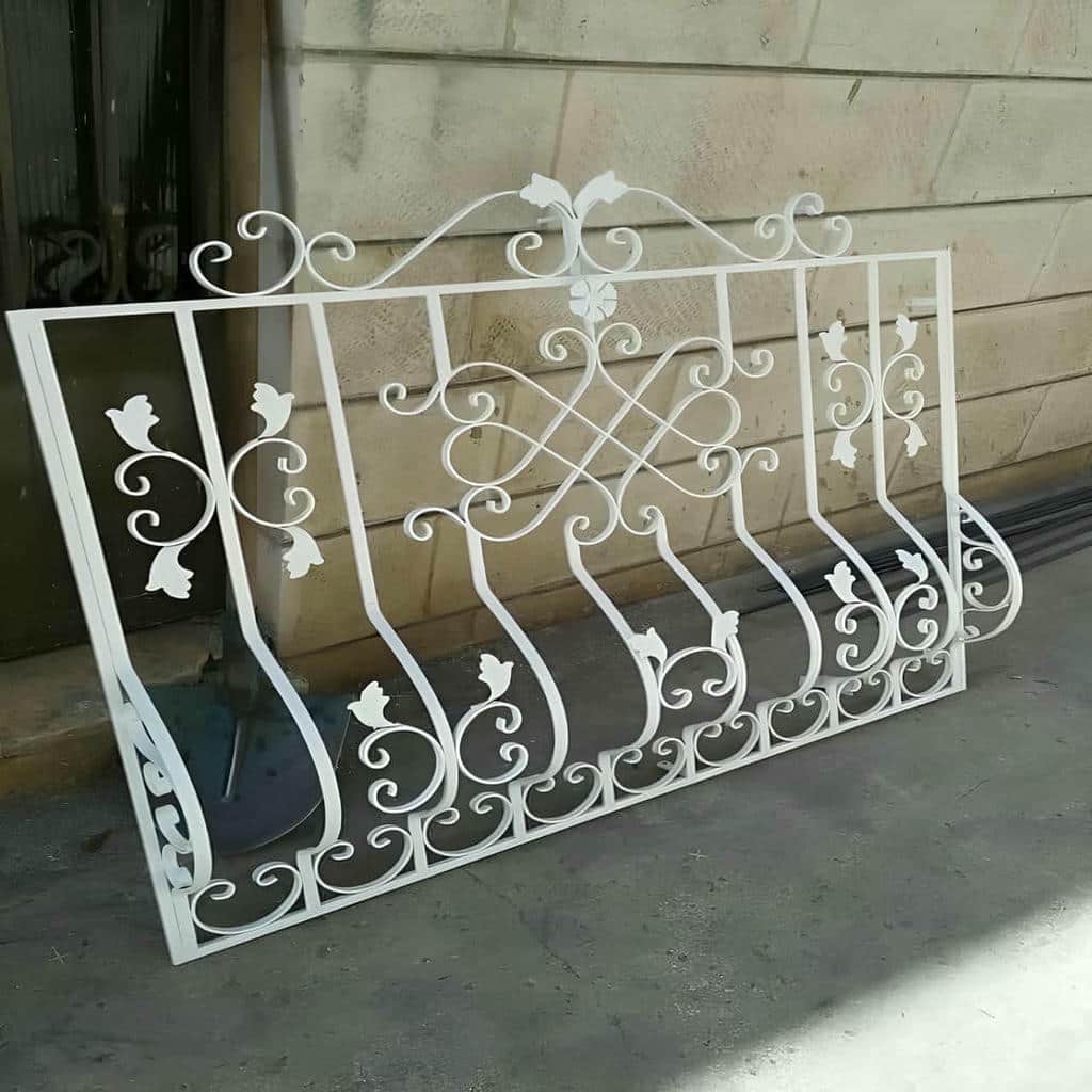 نرده پنجره با پوشش مقاوم