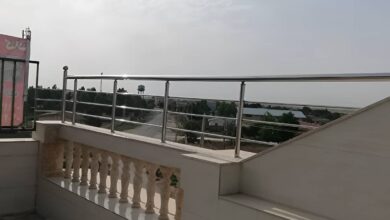 حفاظ پله فضای محدود
