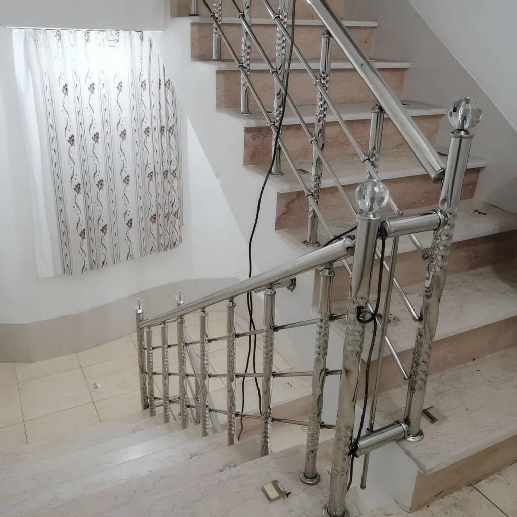 نرده استیل بالکن ضد زنگ