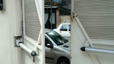 موتور درب پارکینگ ورودی ساختمان