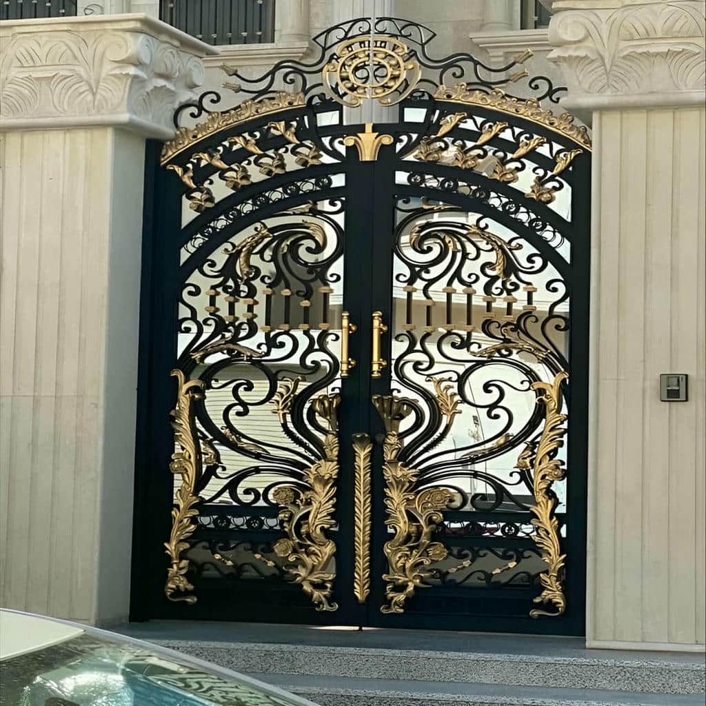 درب لوکس ویلا نمای مدرن