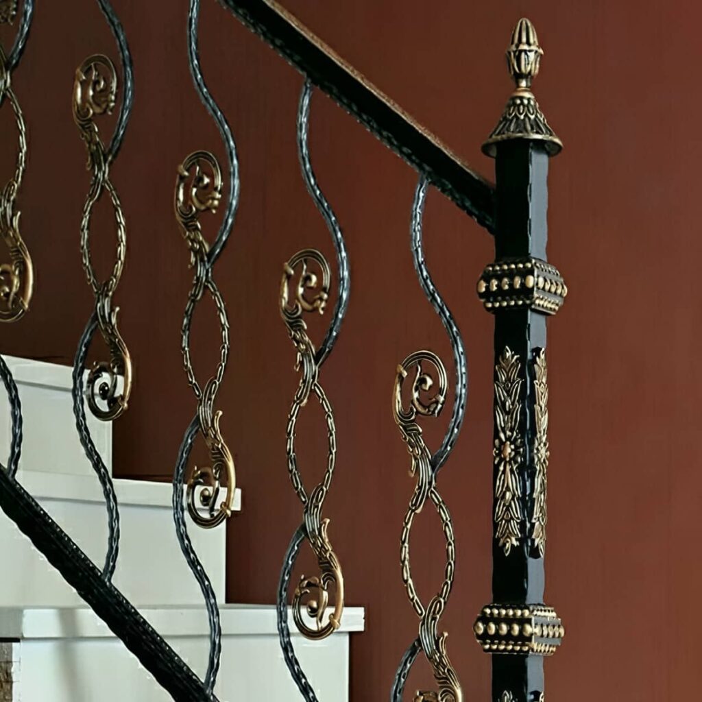 نرده بالکن آپارتمان فرفورژه کلاسیک